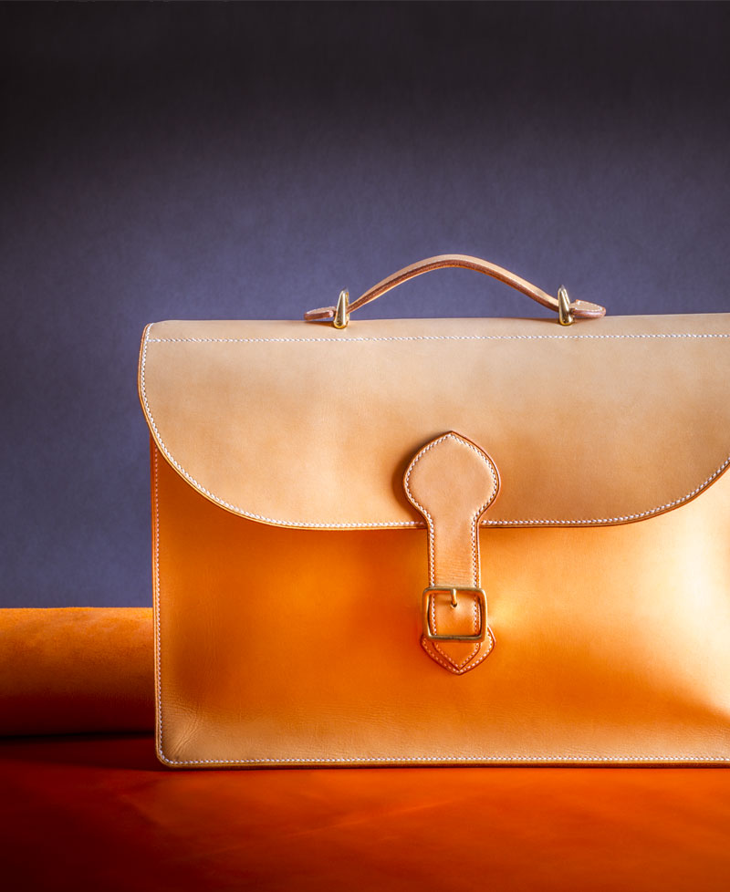 sac en cuir sur-mesure